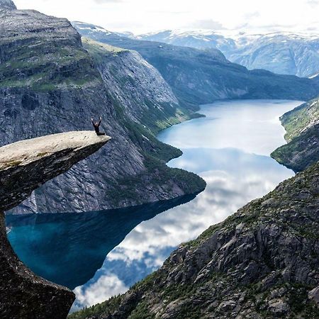 永达尔Trolltunga/Folgefonna Camp House别墅 外观 照片