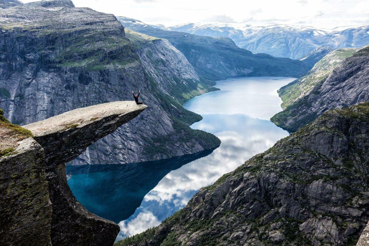 永达尔Trolltunga/Folgefonna Camp House别墅 外观 照片